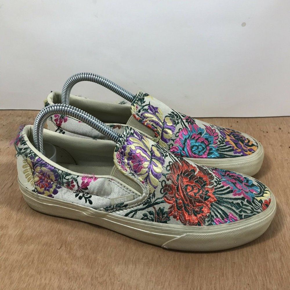 VANS Slip-On Floral Design Shoes